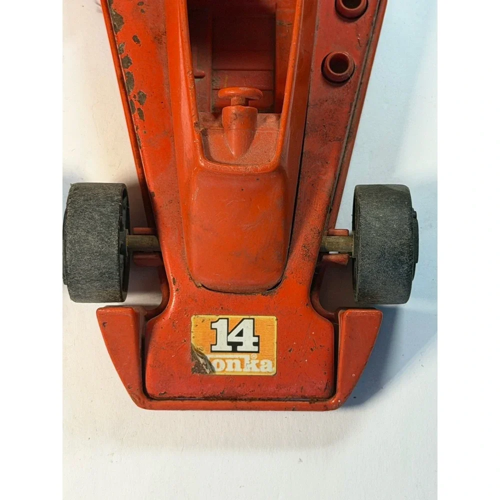 Vintage Tonka A.J. Foyt #14 Indy Race Car x2 1979 One Driver